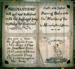 The Skelmanthorpe banner.