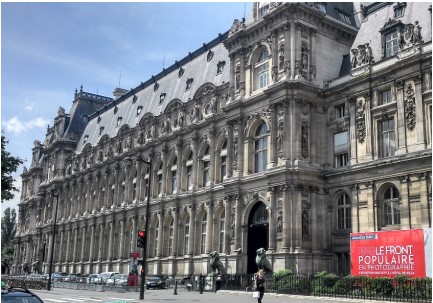 Picture of the Hotel de Ville, Paris