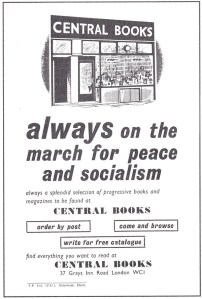 Advert for Central Books, 1961