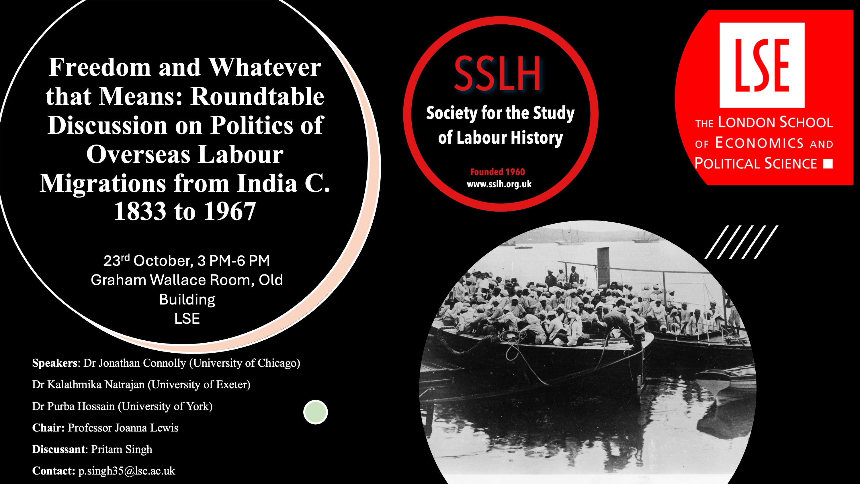 Roundtable: the politics of overseas labour migrations from India c1833 ...